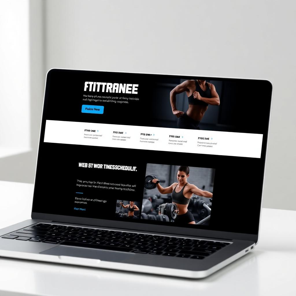 Fitness & Gym website sample